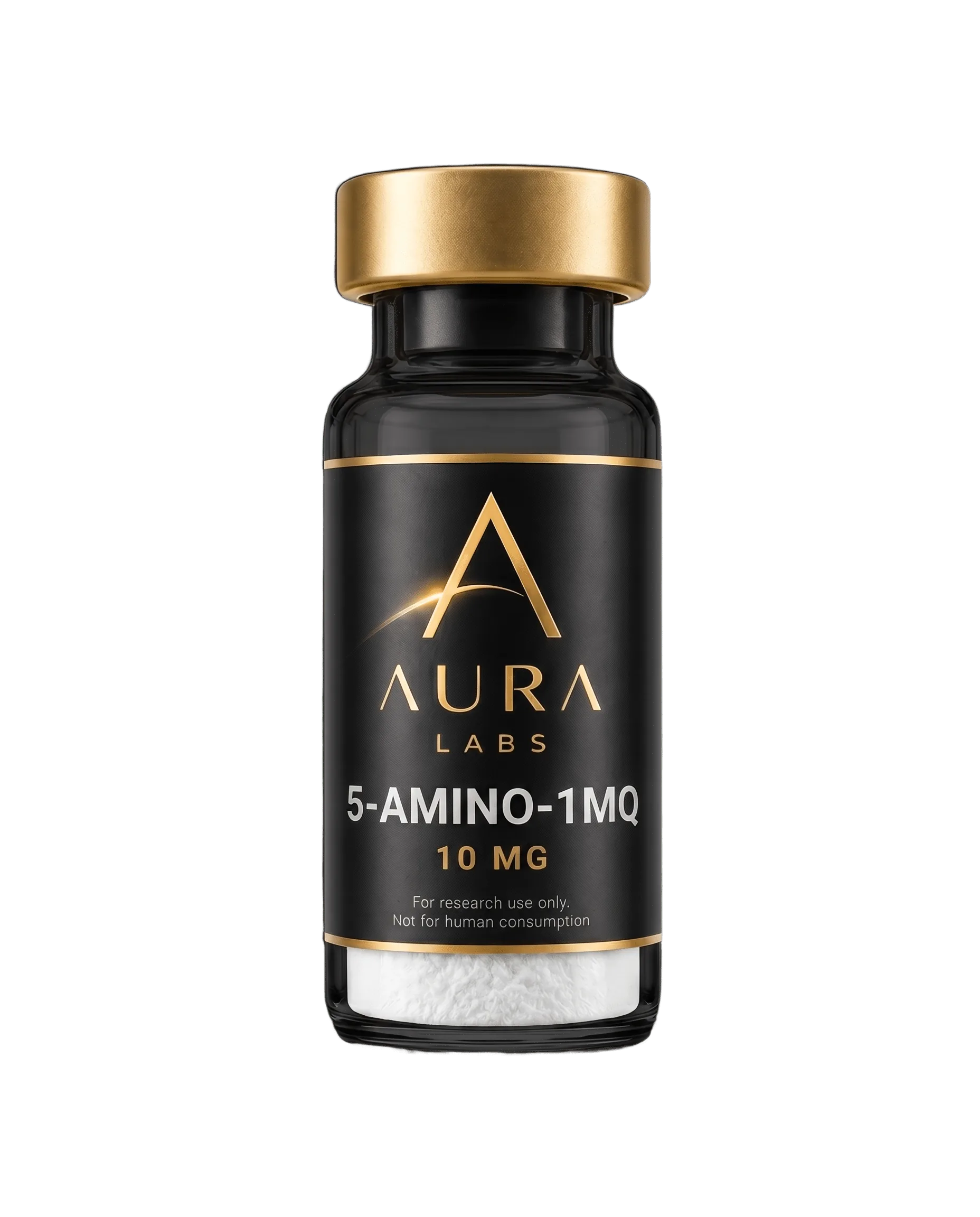 5-Amino-1MQ 10 MG research peptide vial - Aura Labs