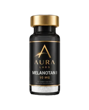 Melanotan I 10 MG research peptide vial - Aura Labs