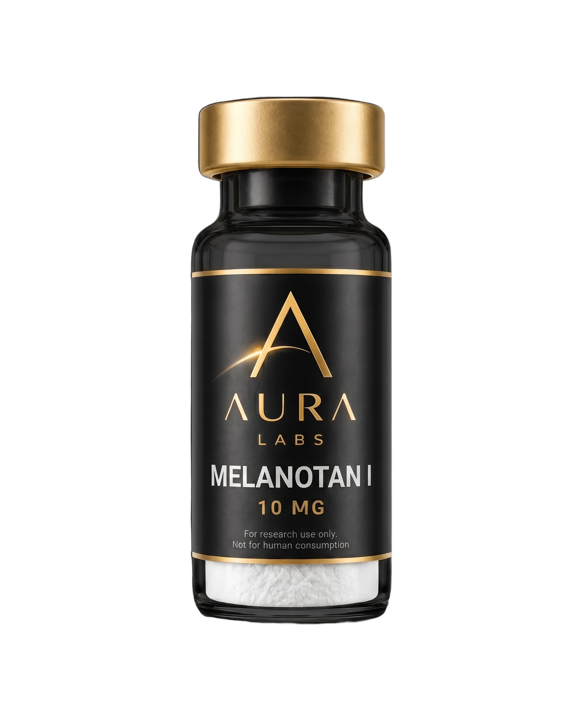 Melanotan I 10 MG research peptide vial - Aura Labs