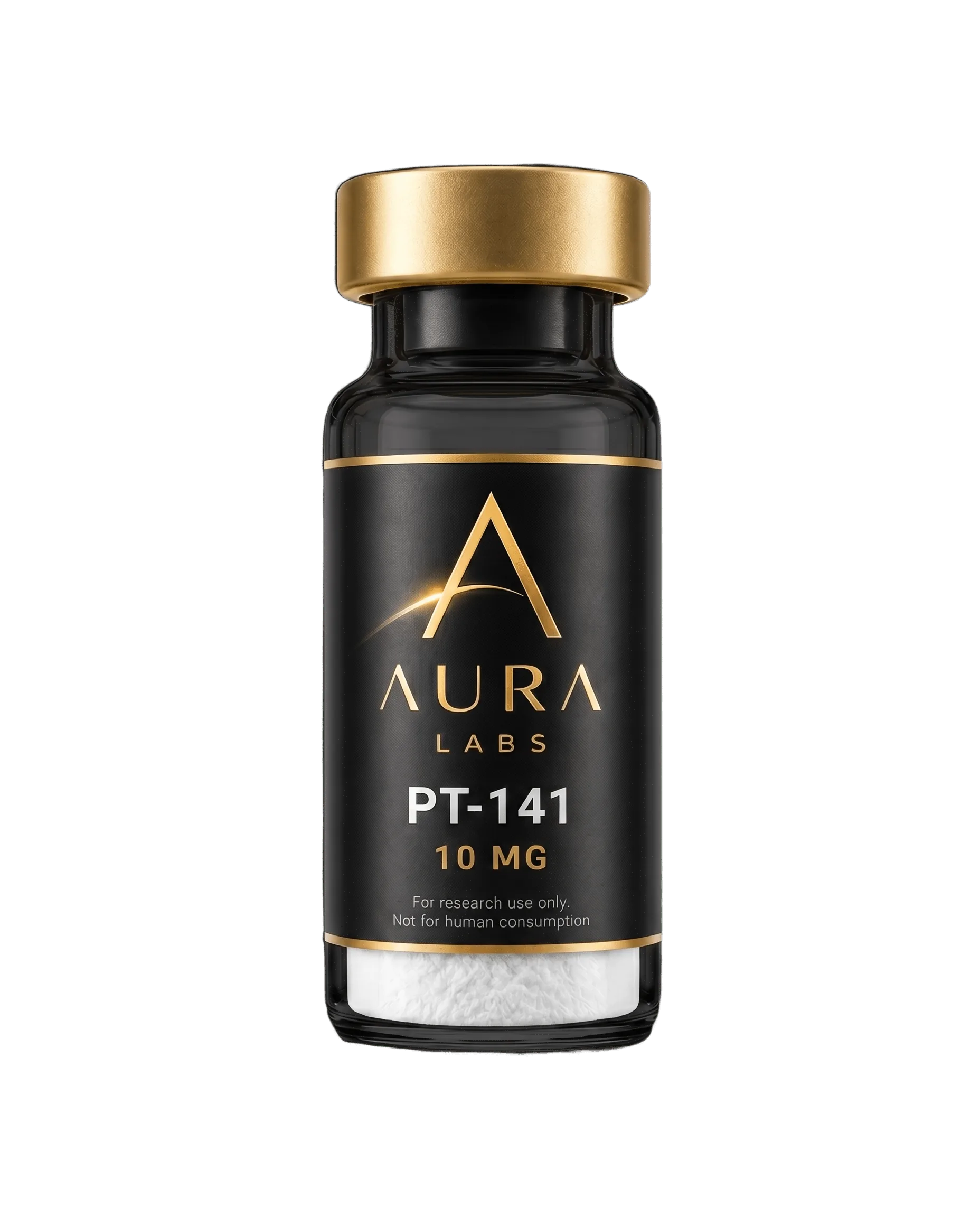 PT-141 10 MG research peptide vial - Aura Labs