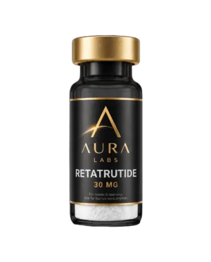 Retatrutide 30 MG research peptide vial - Aura Labs