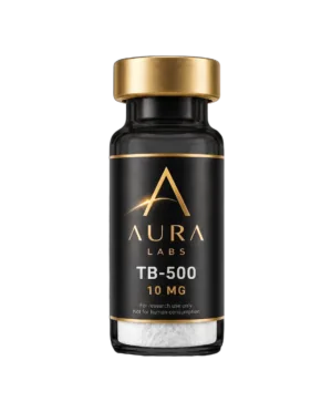 TB-500 10 MG research peptide vial - Aura Labs